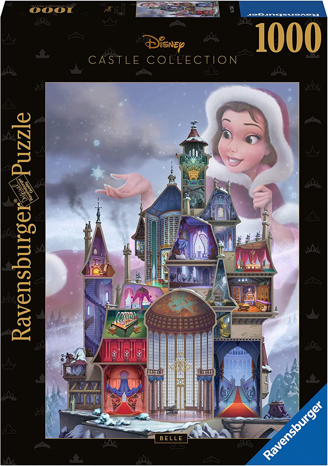 Ravensburger Disney Castle Collection Belle 1000 Piece Puzzle image 0